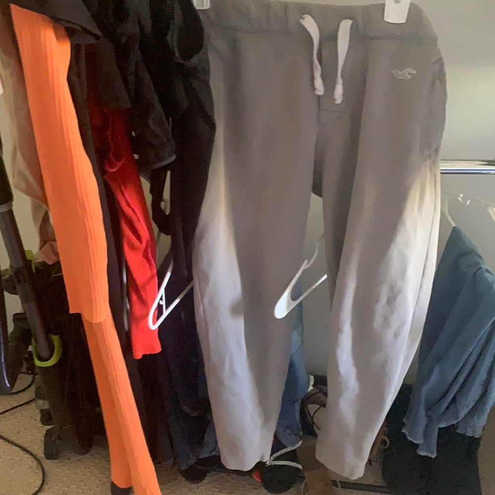 Gray Hollister pants